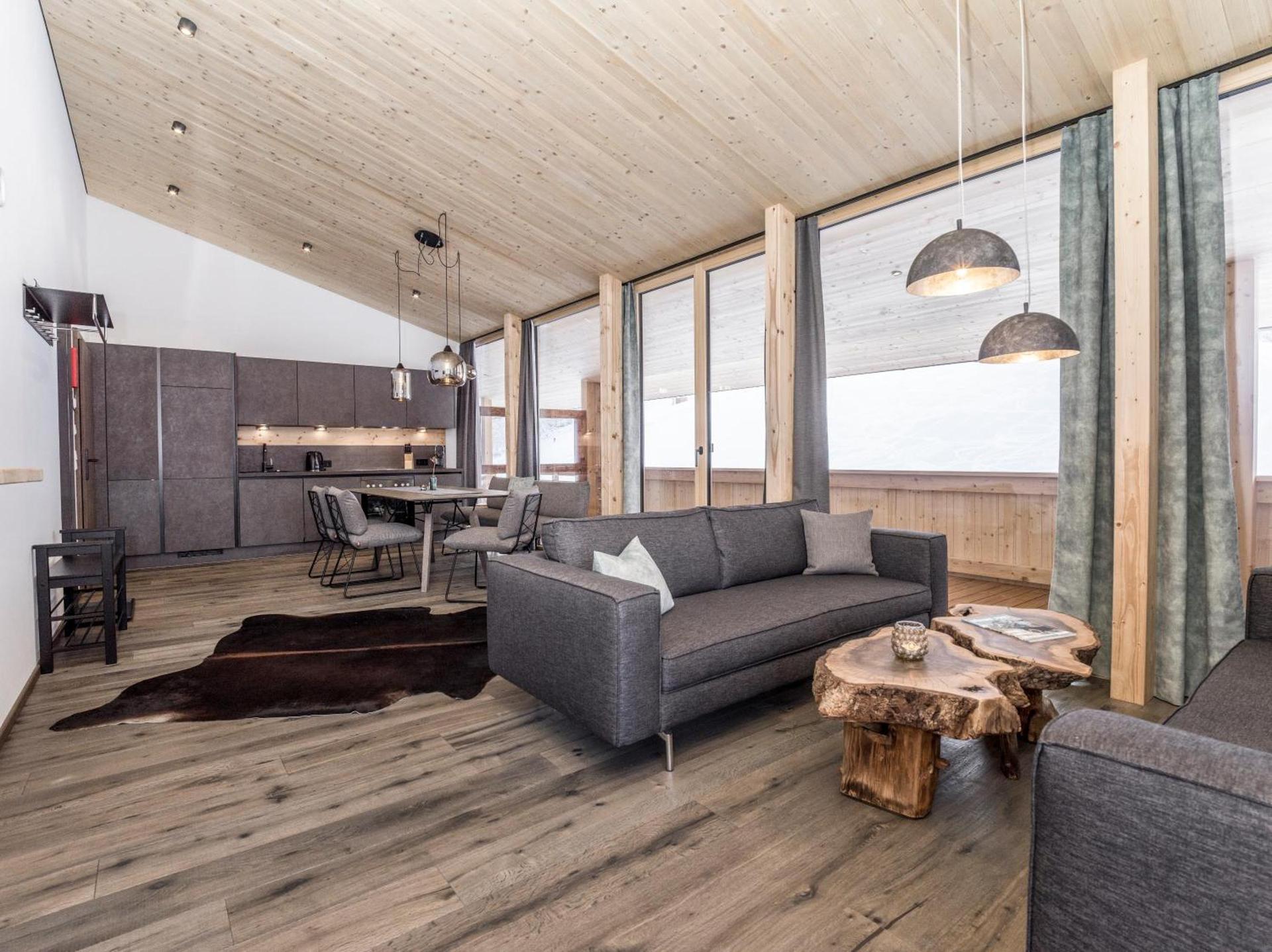 Apartment mit Blick auf die Berge